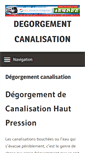 Mobile Screenshot of degorgement-canalisation.com